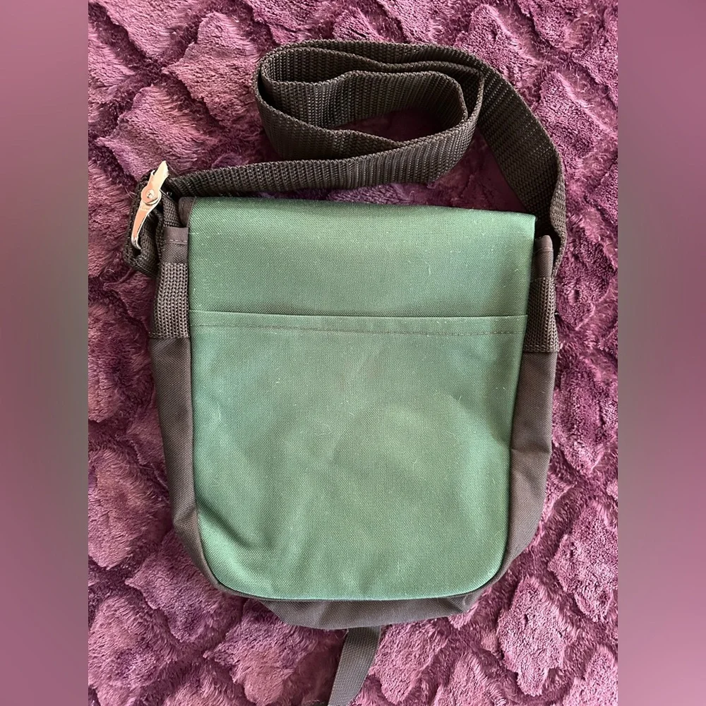 Bailey Works Forest Green unisex Pouch crossbody Messenger Bag.  USA made - Picture 3 of 16